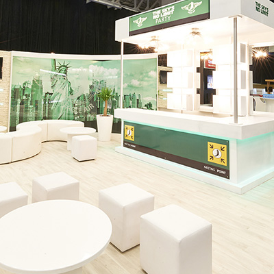 Pivion built stand for the Fine Brandy Show 2011