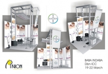 Bayer stand design for Indaba