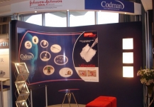 Codman exhibition stand build
