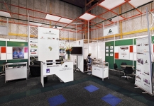 Italian Trade Commission stand during Interbuild 2008