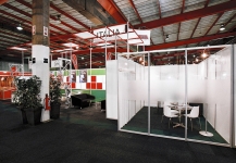 Italian Trade Commission stand during Interbuild 2008