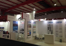 Stand built for Turkey for Africa Health 2016