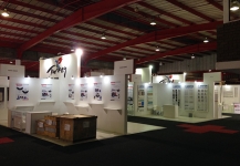 Stand built for Turkey for Africa Health 2016