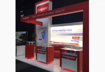 Custom Stand build for Colgate