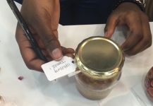 Pivion brand ambassador preparing tasters