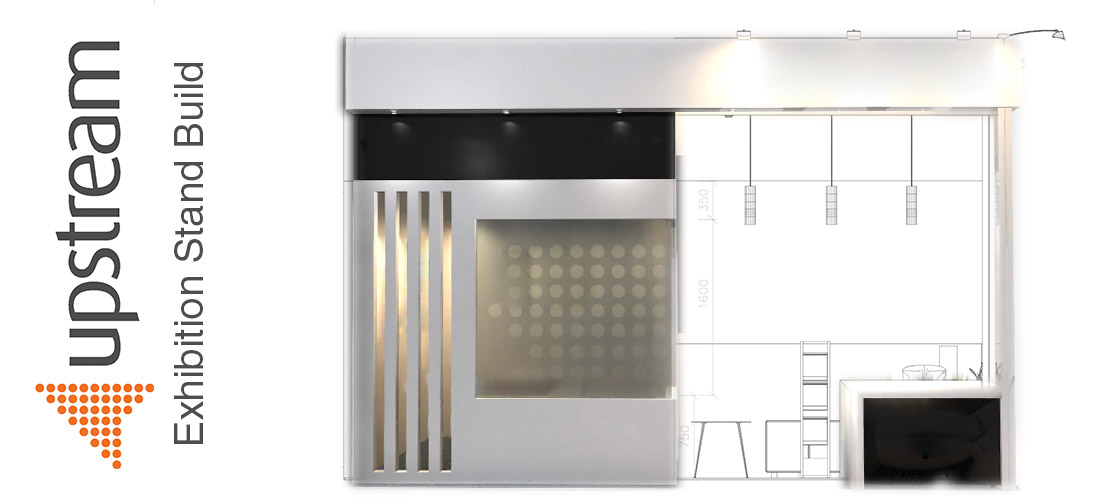 Pivion design and build of the Upstream exhibition stand