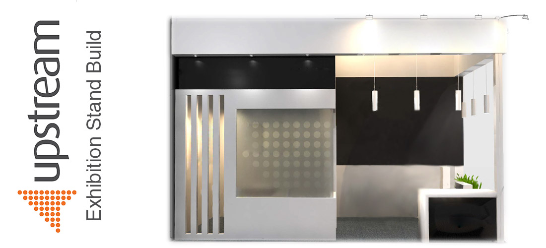 Pivion design and build of the Upstream exhibition stand